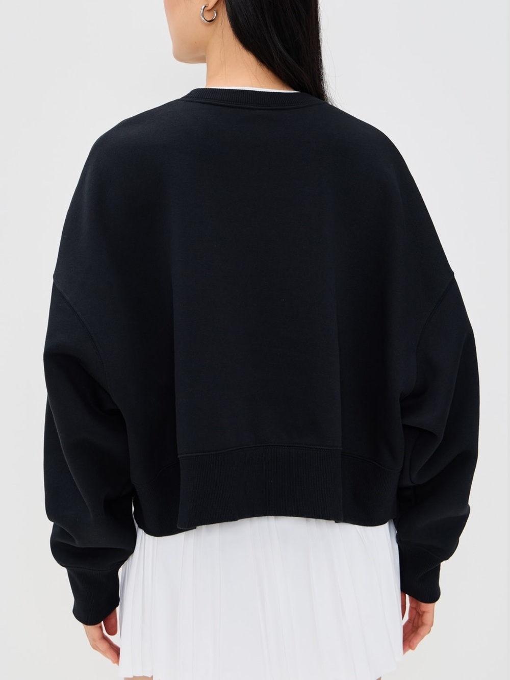 Nike Court Phoenix Fleece Over Oversized Heritage Sweatshirt - Picture 4 of 11